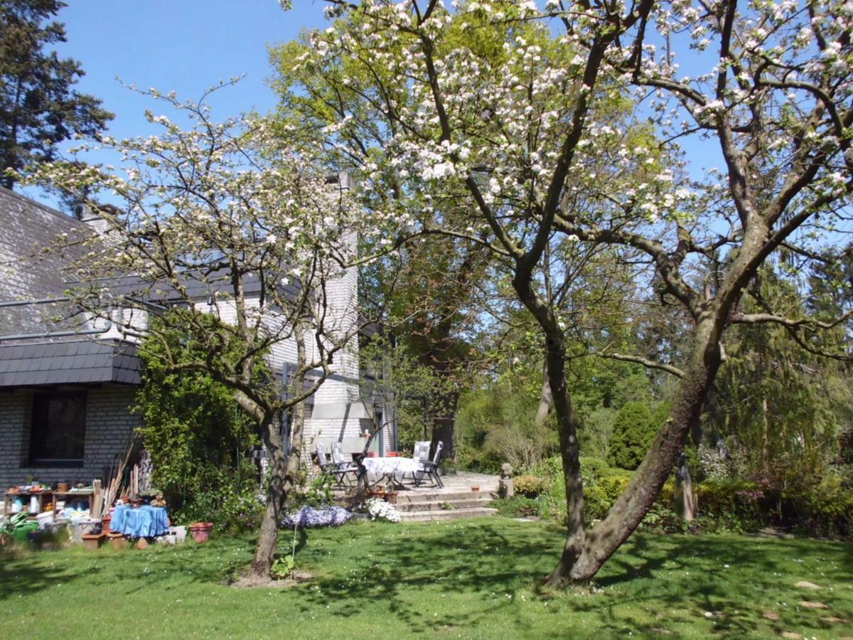 Idyllische Stadtrandwohnung Münster Eksteriør billede