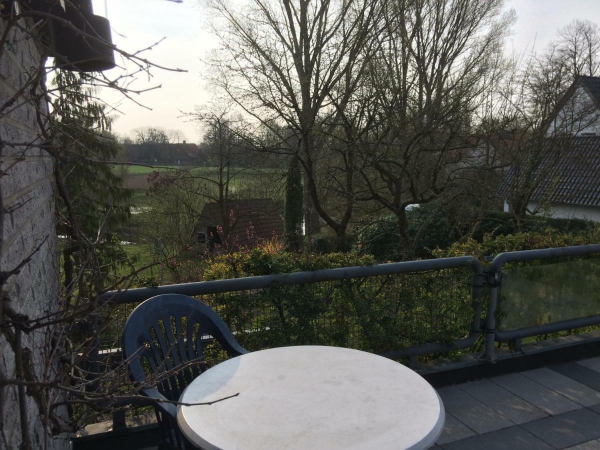 Idyllische Stadtrandwohnung Münster Eksteriør billede