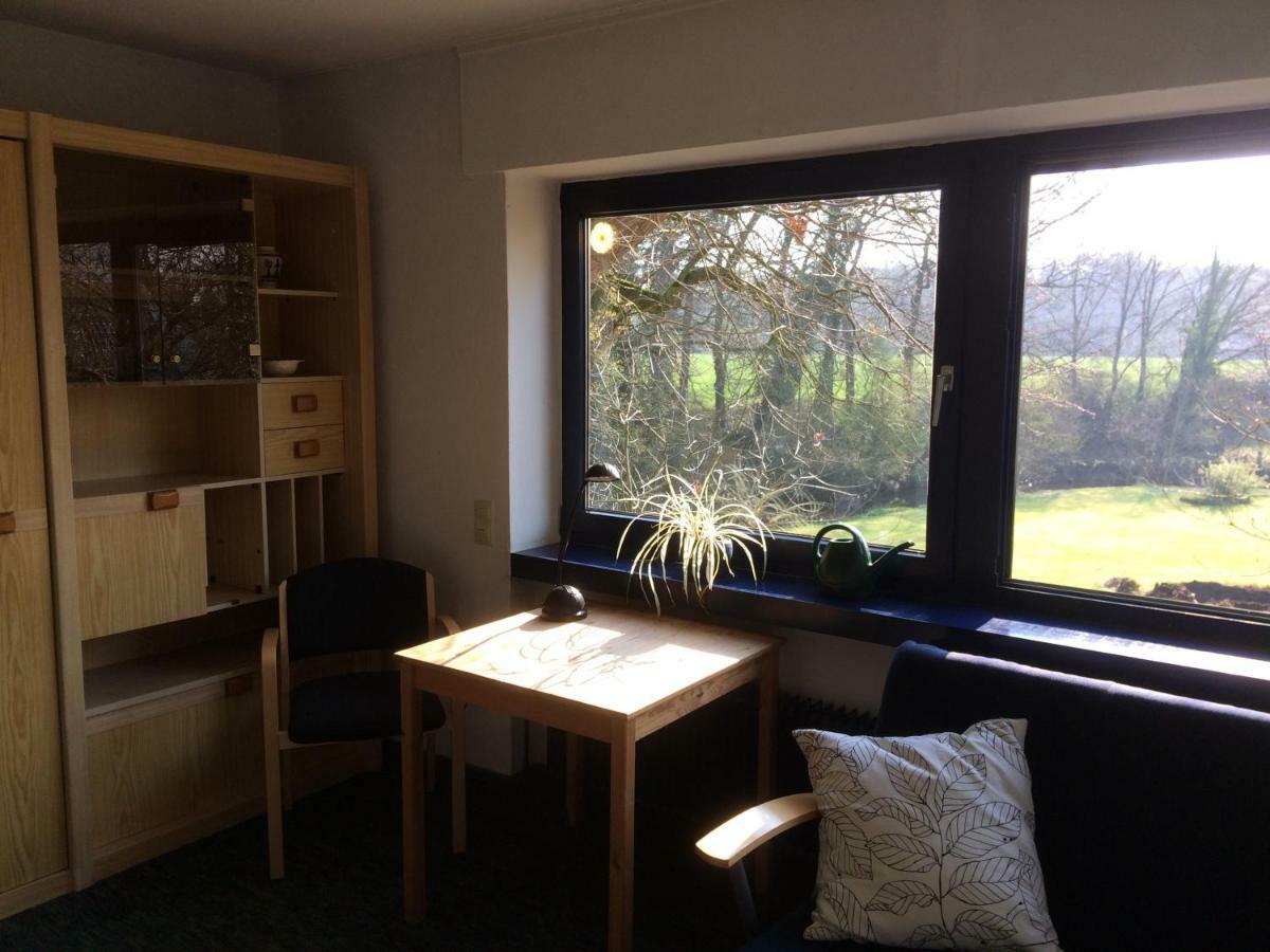 Idyllische Stadtrandwohnung Münster Eksteriør billede