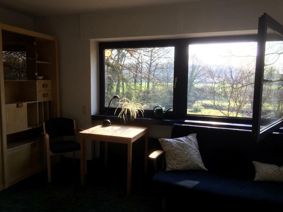 Idyllische Stadtrandwohnung Münster Eksteriør billede