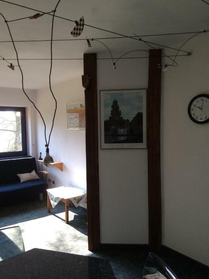 Idyllische Stadtrandwohnung Münster Eksteriør billede